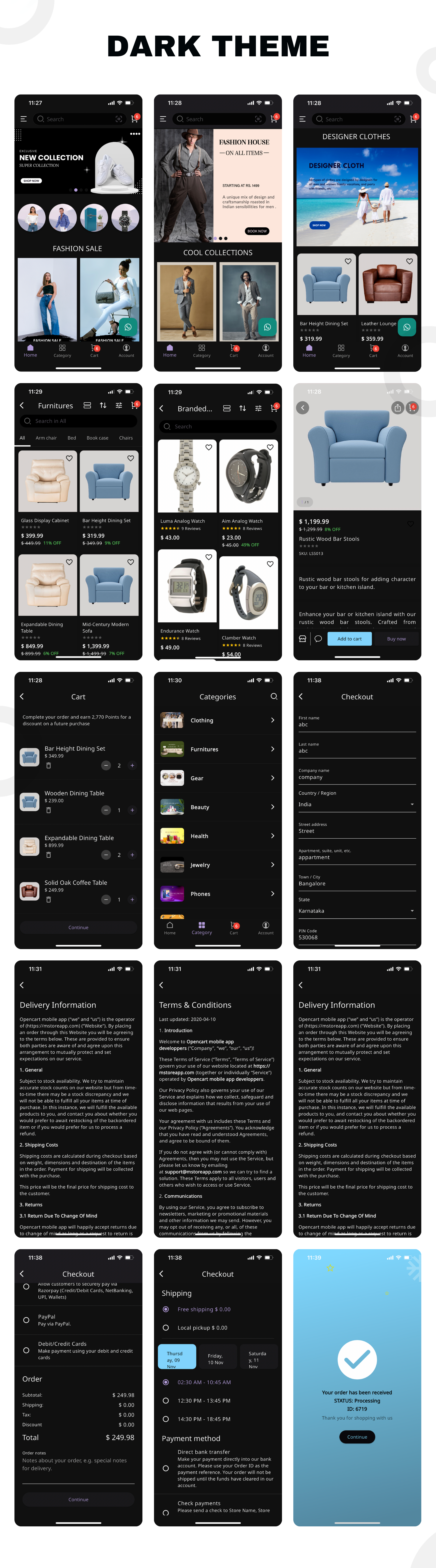 Quick Order flutter mobile app for woocommerce with multivendor features - 9